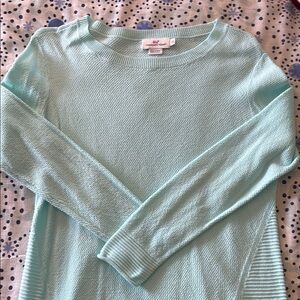 Vineyard Vines Blue Crew Neck Sweater Soft Knit Classic Design